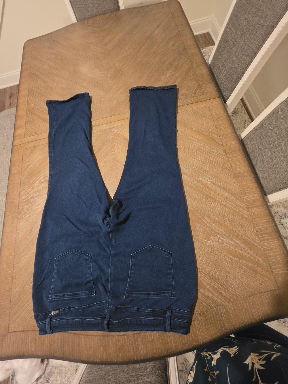 1822 Denim Women’s Dark Blue Bootcut Stretch Jeans